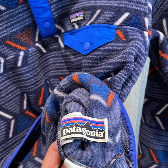 Patagonia Synchilla Snap T Geometric pattern - Picture 9 of 12